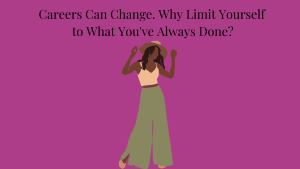 Illustration of woman happy and dancing.