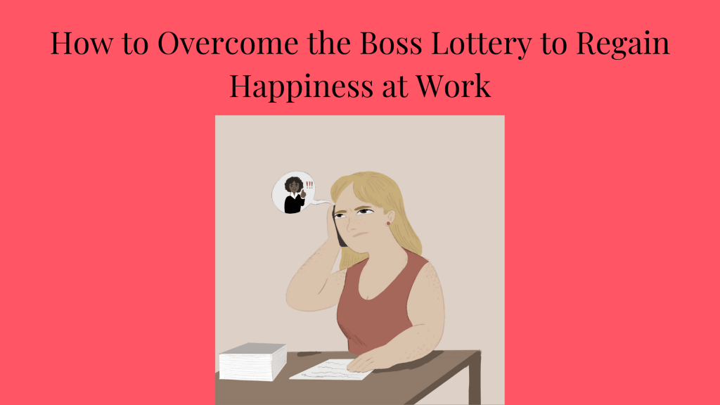 Image of woman on angry call with her boss.