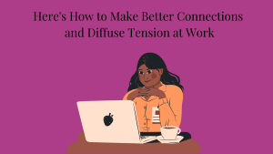 Image of woman sitting in front of her computer working.