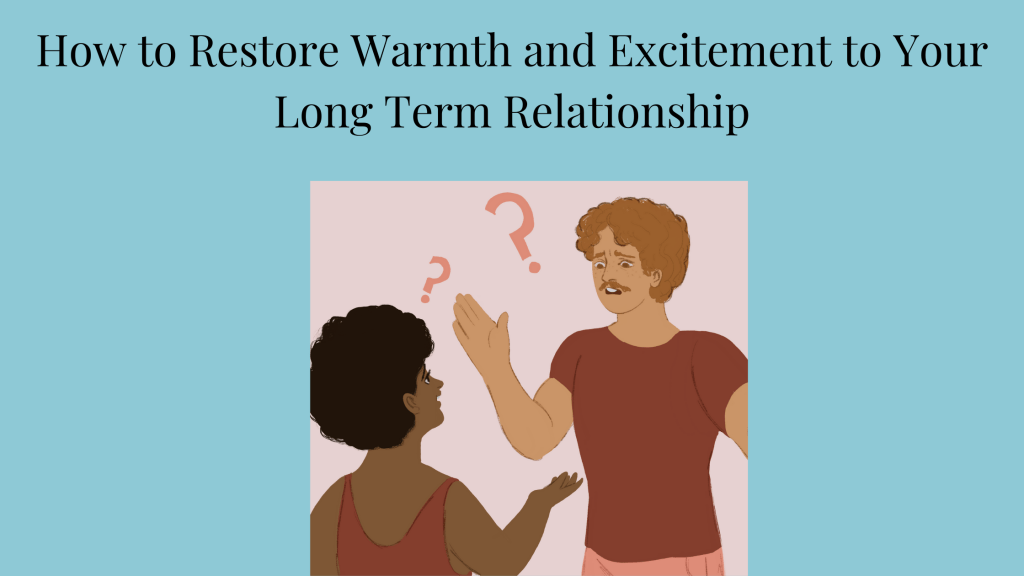 Image of a Mom and Dad standing opposite each other, having a tense conversation