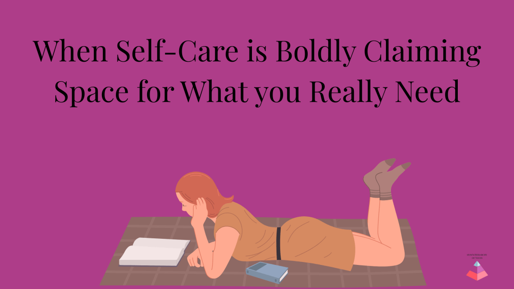 Graphic of a woman lying on a picnic blanket and reading a book