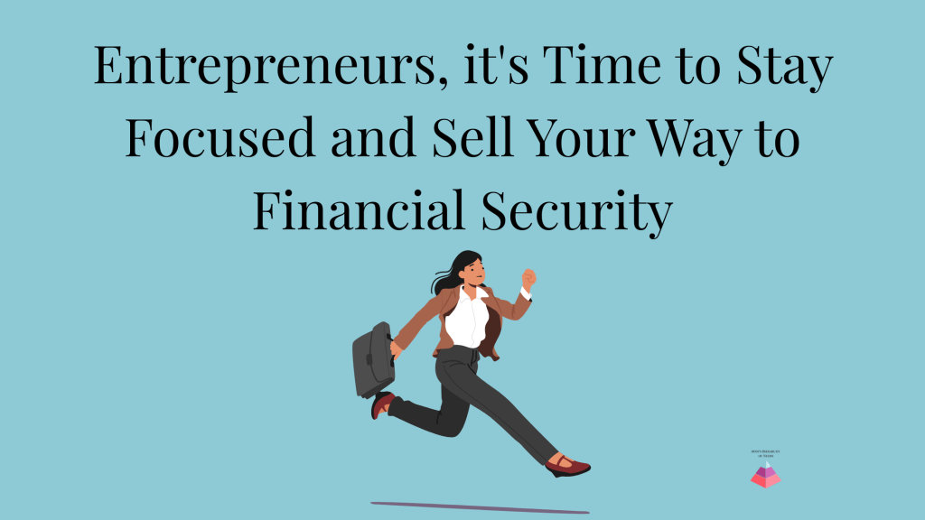 Image of a woman dressed in business attire running with a briefcase in her hand