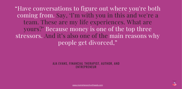 article about it doesn't have to be annoying- how to get aligned about money as a couple