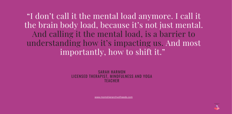 article reduce the impact of the mental load by managing stress in your body
