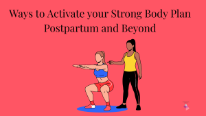 One woman doing an exercise squat with another woman trainer standing next to her